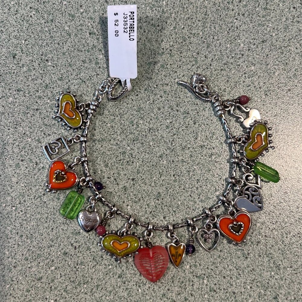 Brighton Jewelry Portabello Charm Bracelet